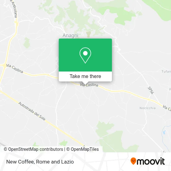 New Coffee map