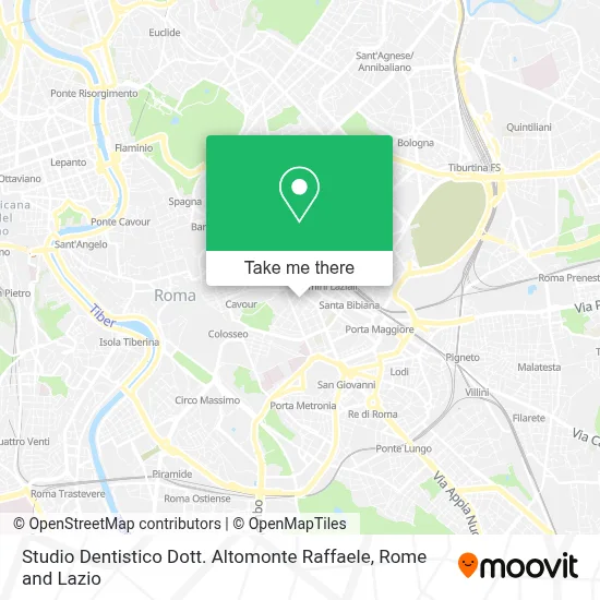 Studio Dentistico Dott. Altomonte Raffaele map