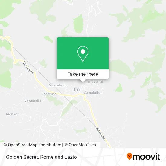 Golden Secret map