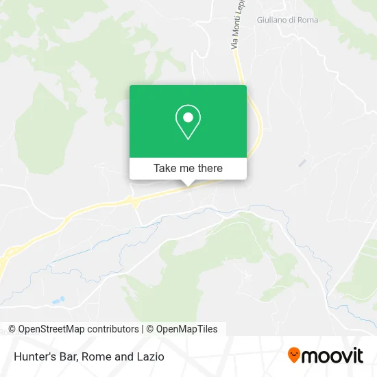 Hunter's Bar map