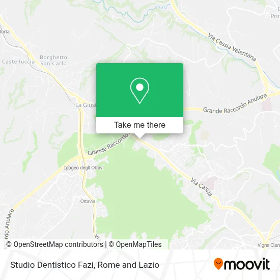Studio Dentistico Fazi map