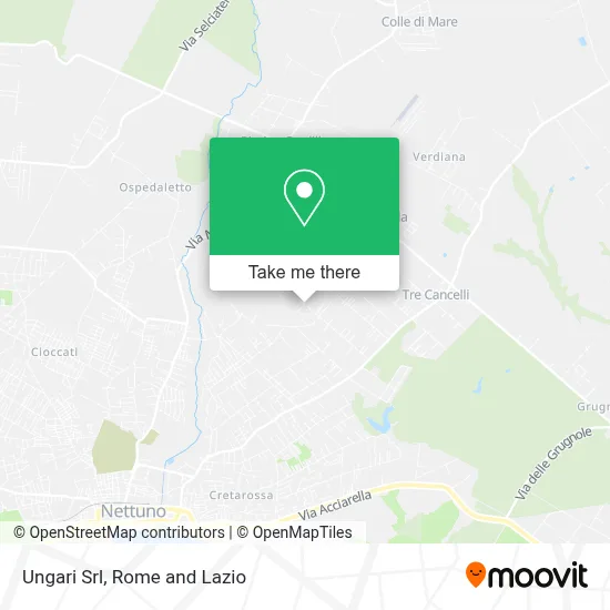 Ungari Srl map