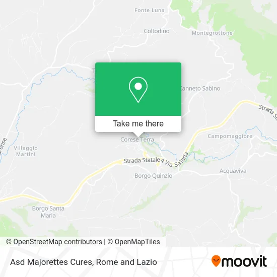 Asd Majorettes Cures map