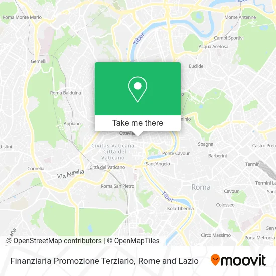Finanziaria Promozione Terziario map