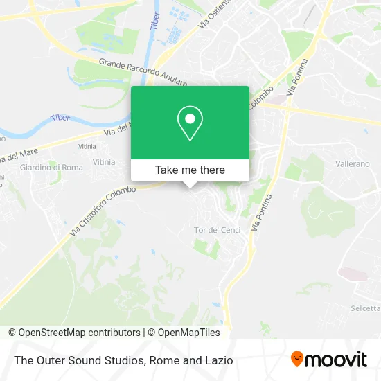 The Outer Sound Studios map