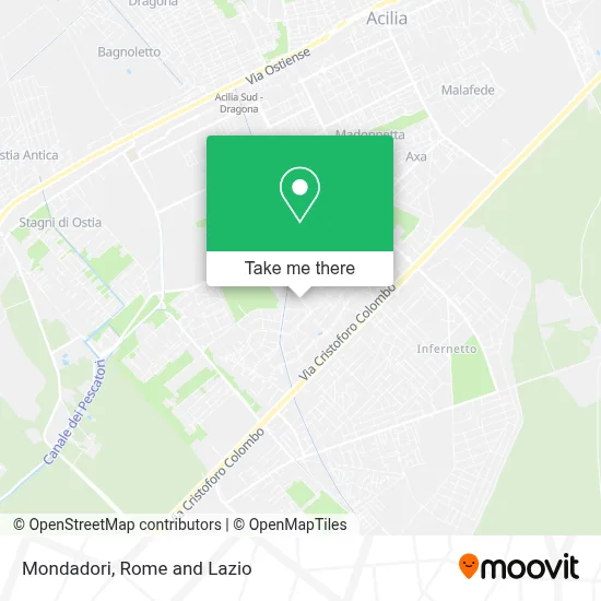 Mondadori map
