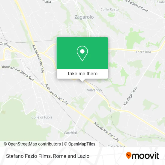 Stefano Fazio Films map