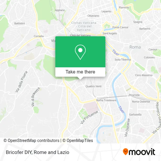Bricofer DIY map