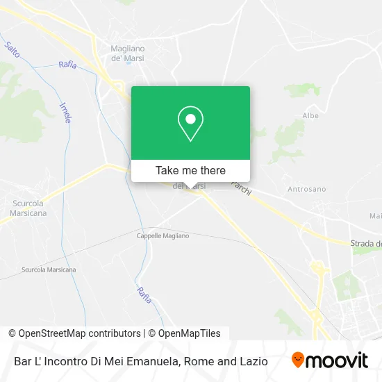 Bar L' Incontro Di Mei Emanuela map