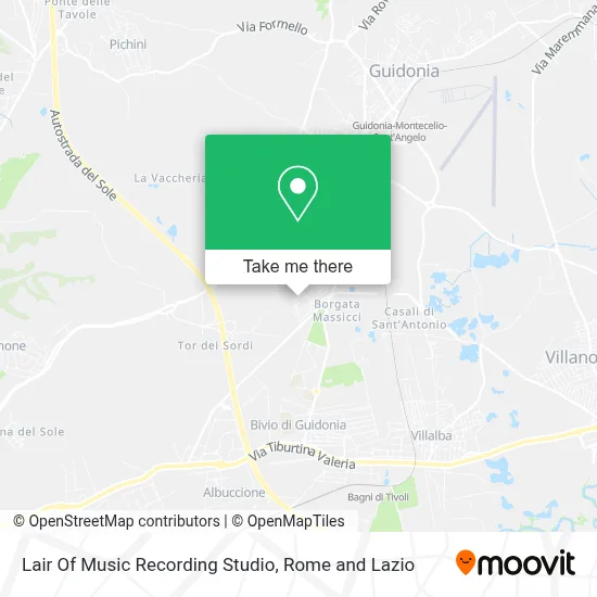 Lair Of Music Recording Studio map
