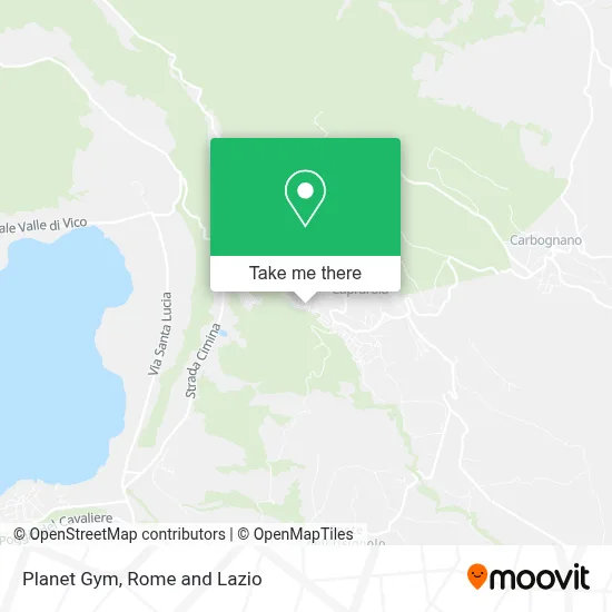 Planet Gym map