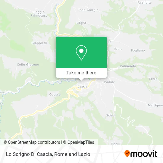 Lo Scrigno Di Cascia map