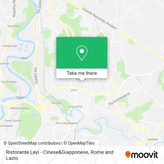 Ristorante Leyi - Cinese&Giapponese map