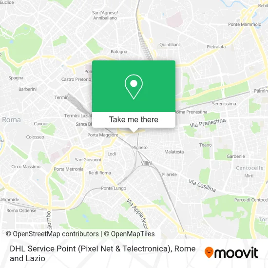 DHL Service Point (Pixel Net & Telectronica) map