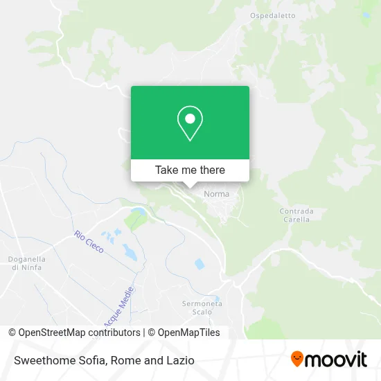 Sweethome Sofia map