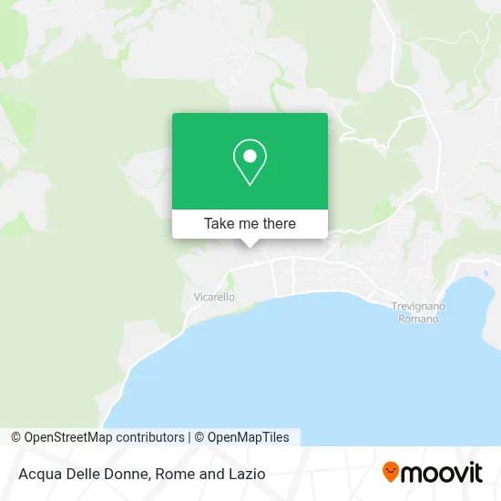 Acqua Delle Donne map