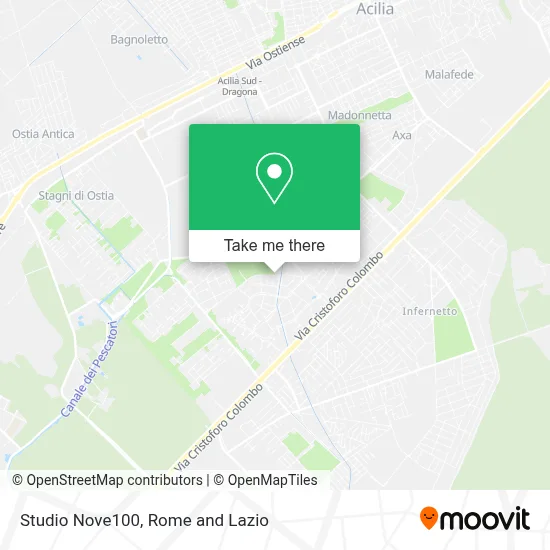 Studio Nove100 map