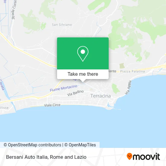 Bersani Auto Italia map
