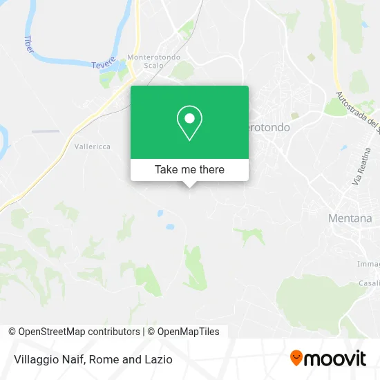 Villaggio Naif map