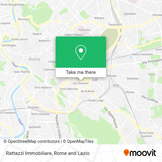 Rattazzi Immobiliare map