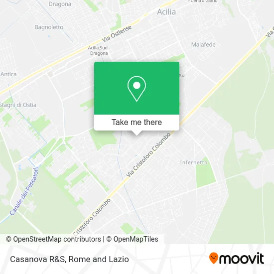 Casanova R&S map