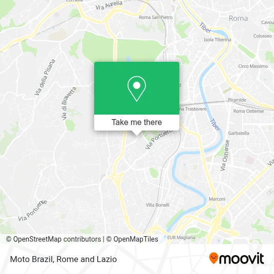 Moto Brazil map
