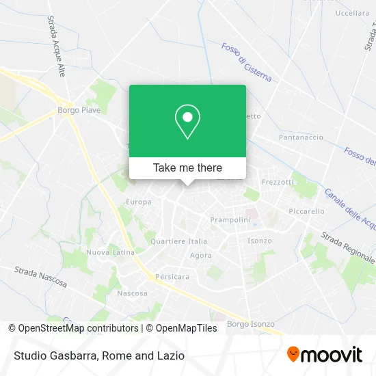 Studio Gasbarra map