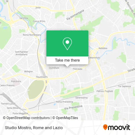 Studio Mostro map