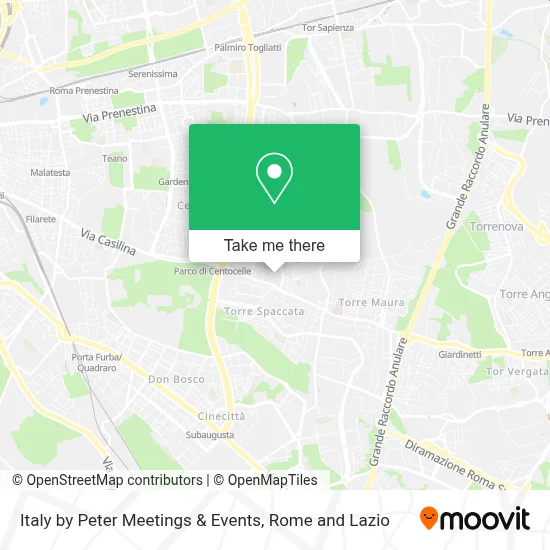Italy by Peter Meetings & Events map