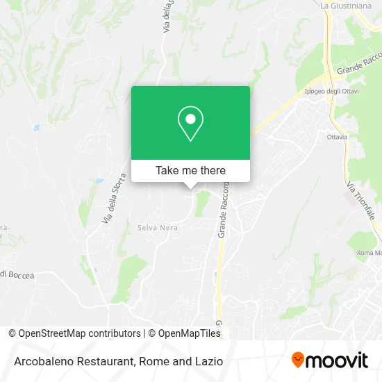 Arcobaleno Restaurant map