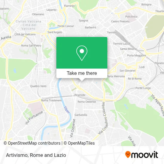 Artivismo map