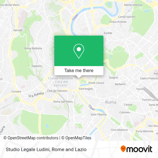 Studio Legale Ludini map