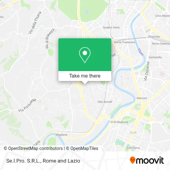 Se.I.Pro. S.R.L. map
