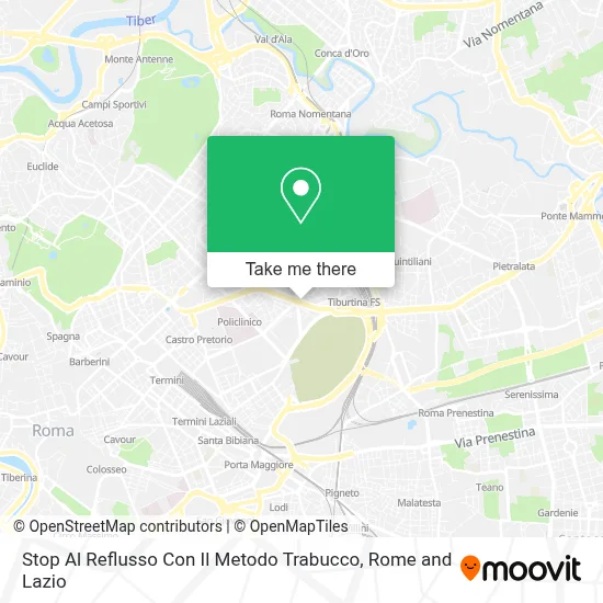 Stop Al Reflusso Con Il Metodo Trabucco map