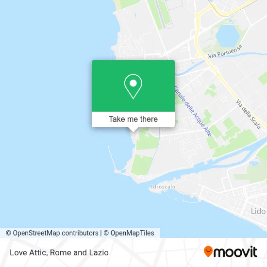 Love Attic map