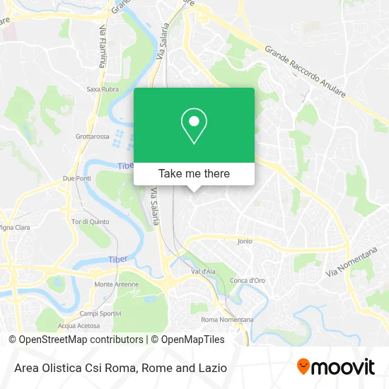 Area Olistica Csi Roma map
