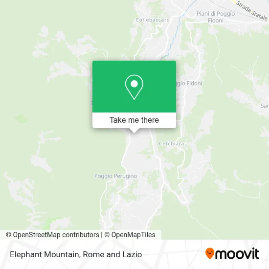 Elephant Mountain map