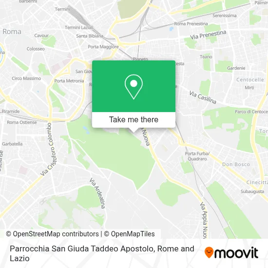 Parrocchia San Giuda Taddeo Apostolo map