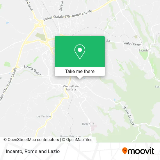 Incanto map