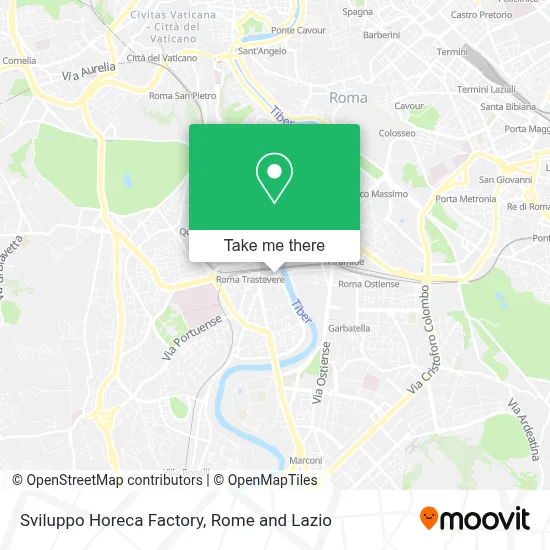 Sviluppo Horeca Factory map