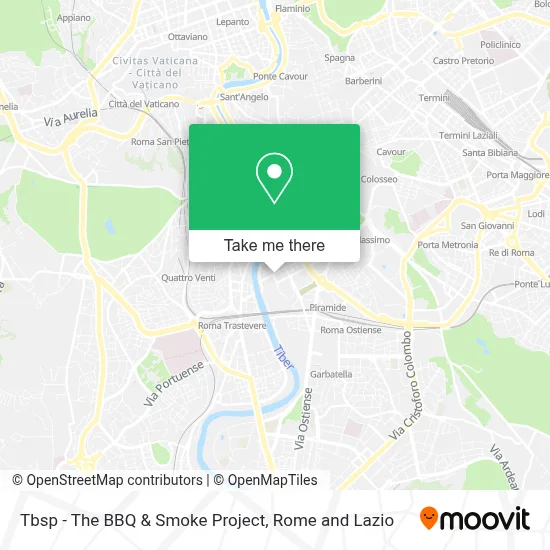 Tbsp - The BBQ & Smoke Project map