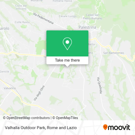 Valhalla Outdoor Park map