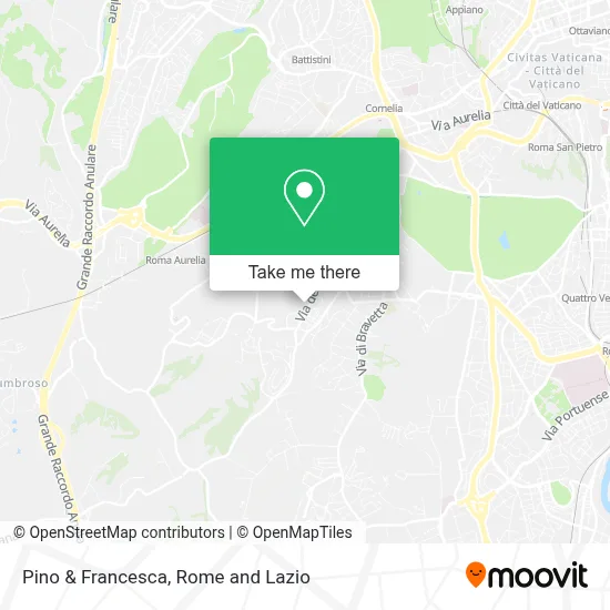 Pino & Francesca map