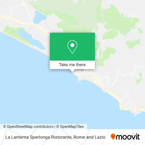La Lanterna Sperlonga Ristorante map