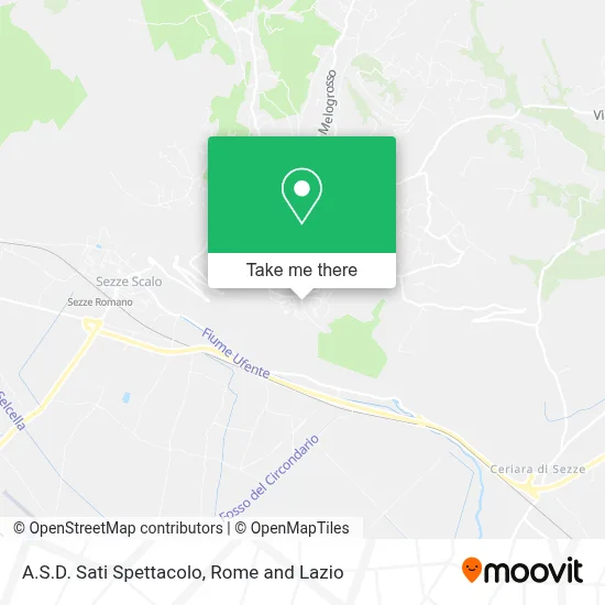 A.S.D. Sati Spettacolo map