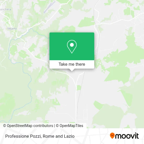 Professione Pozzi map