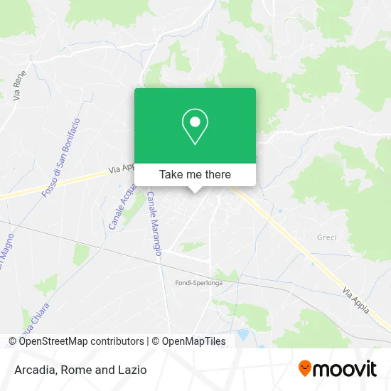 Arcadia map
