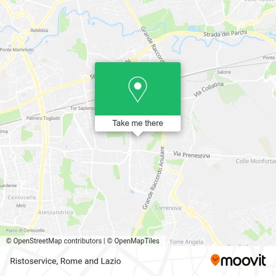 Ristoservice map
