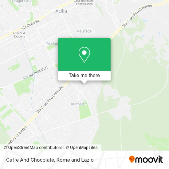 Caffe And Chocolate map