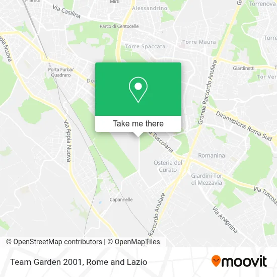 Team Garden 2001 map